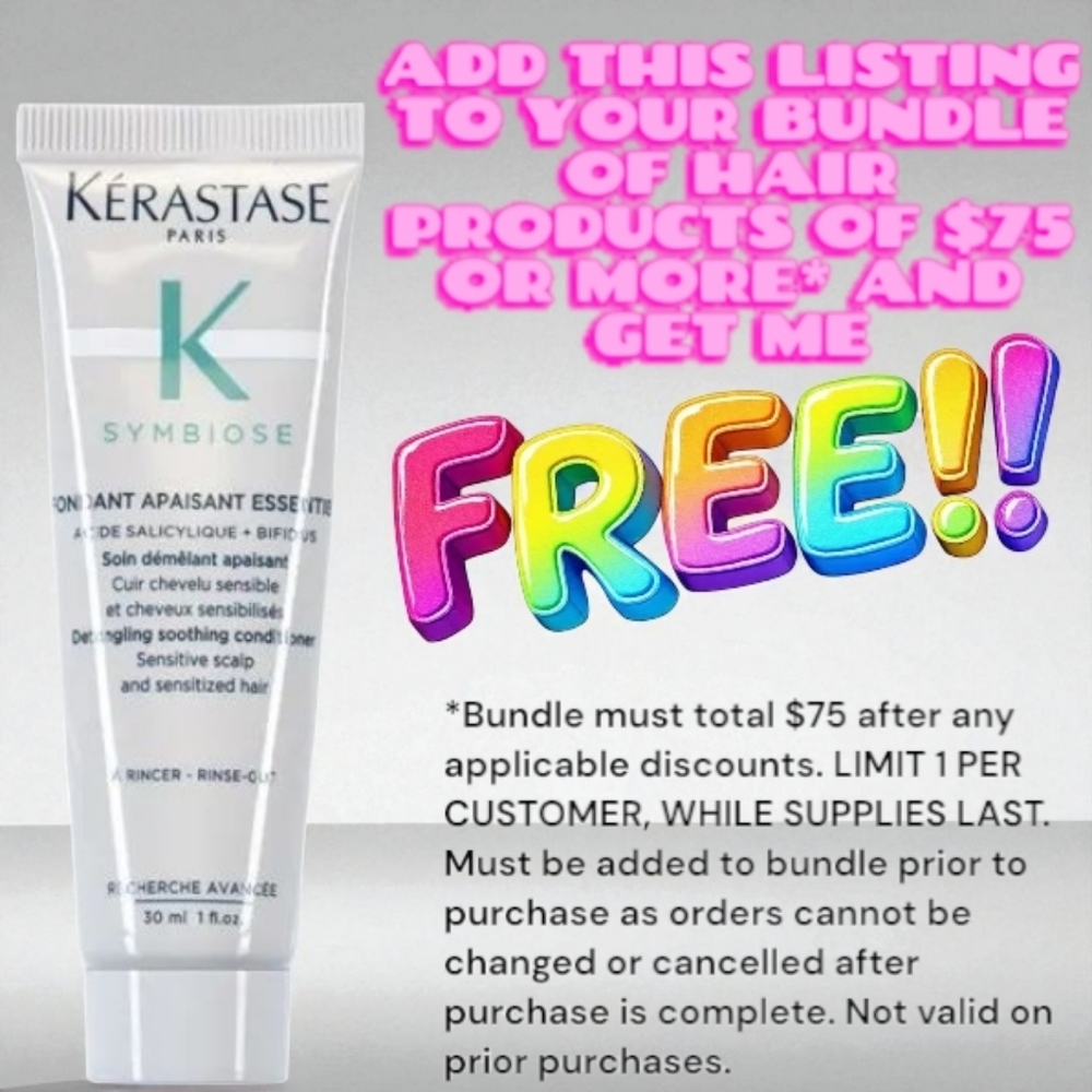 FREE Kérastase Symbiose Travel Size Hair Conditioner - DETAILS INSIDE